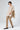 Side view of Garda Cashmere Poncho highlighting its soft drape and relaxed silhouette.